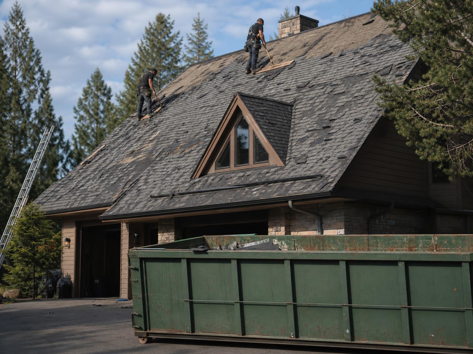 Steep-Slope Tear-Off — Merrill, WI