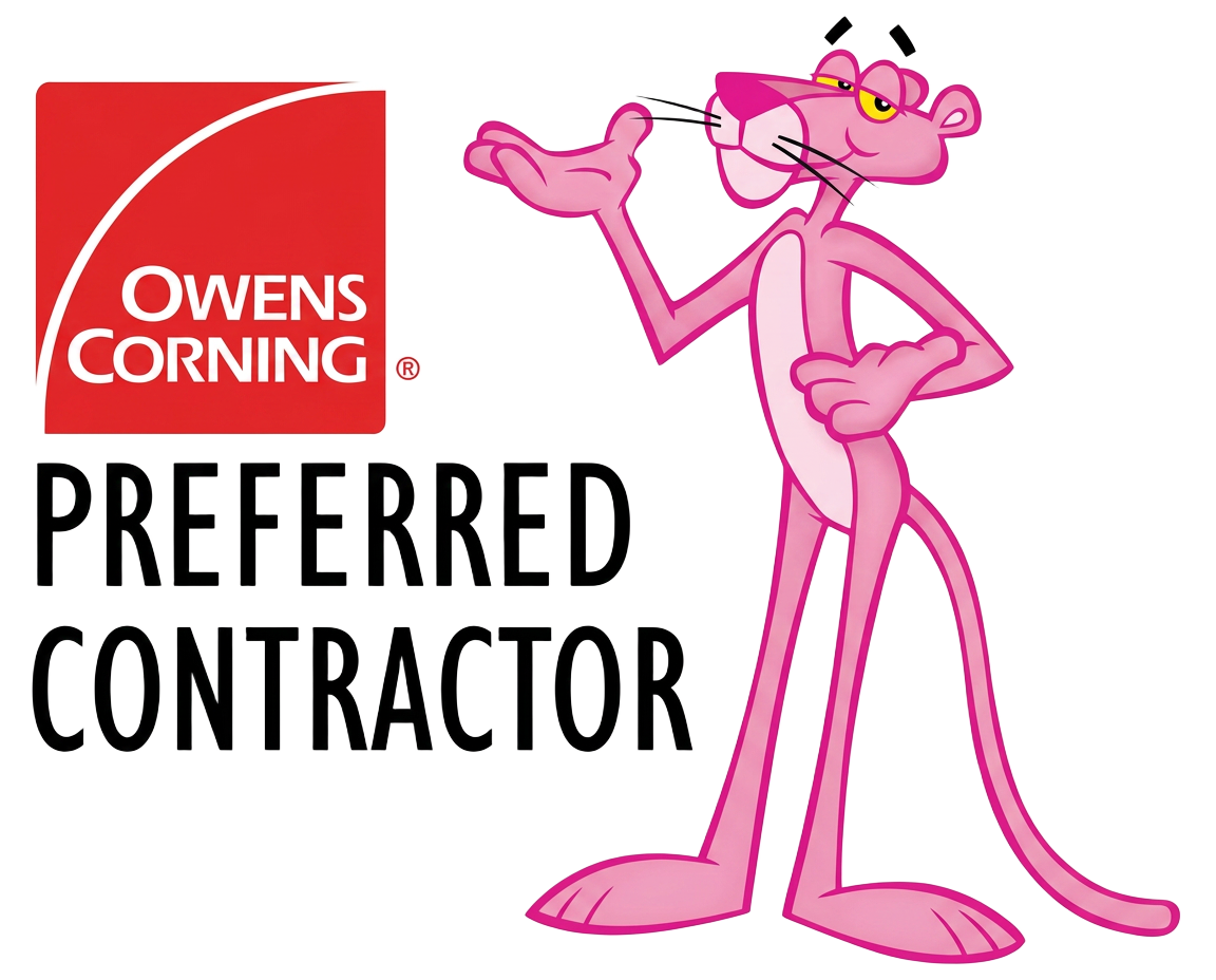 Owens Corning Preferred Contractor badge
